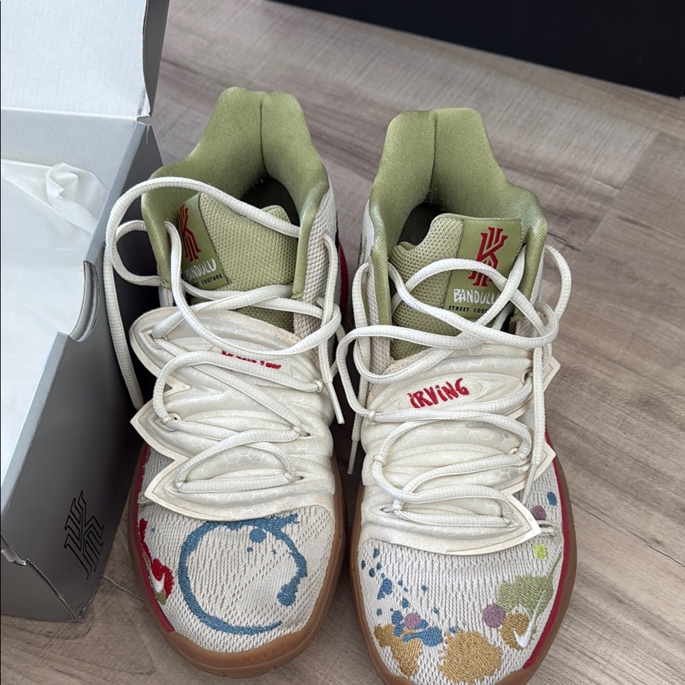 Colorful High-Top Sneakers